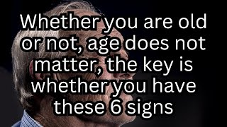 Are You Truly Old? Age Isn't the Only Factor. Check for These 6 Signs if You’re Over 60 |