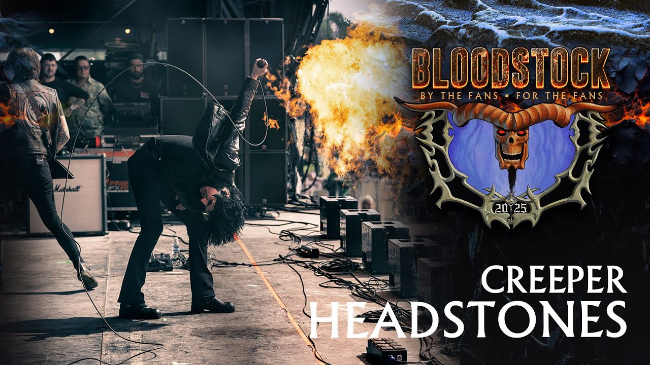 🖤 CREEPER – “Headstones” (Live at Bloodstock Open Air 2025) 🖤