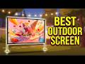Best Outdoor Projector Screen With Stand 2026: Top 7 Picks for Backyard Movie Nights