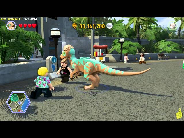 Map of LEGO Jurassic World's Nublar free-roam stage. Looks a lot like the  Nublar Sandbox we get in Evolution. : r/jurassicworldevo