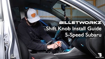 Billetworkz - 5-Speed Subaru Shift Knob Install Guide (WRX, Forester, Legacy, Impreza, etc)