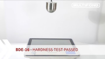 Multihead weigher | Operating unit withstands the hardness test | MULTIPOND