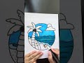 Sped up Coloring with Rainstorm ASMR