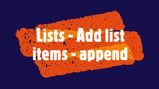 PYTHON - Lists - Add list items - append #PythonTips #viral #viralvideo #videos #pythonvideos