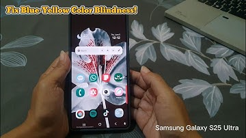 How to Enable Color Correction (Blue-Yellow Tritan Mode) on Samsung Galaxy S25 Ultra