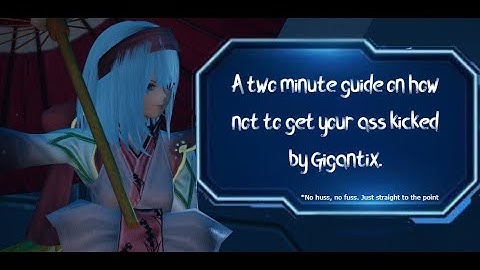 [PSO2 NGS Farming Guide] Gigantix Preparation Checklist