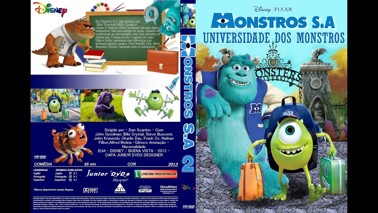 Monstros S.A. 3D (Filme), Trailer, Sinopse e Curiosidades - Cinema10