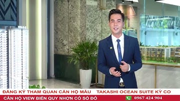 🔴 Takashi Ocean Suite Chi Tiết Sa Bàn Dự Án
