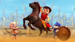 Super Bheem - Mighty Horse Battle Cartoons For Kids In Hindi Adventure Videos