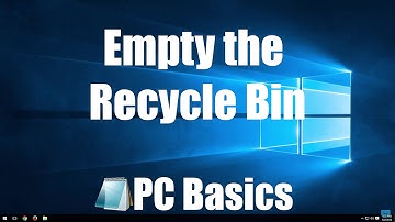 How to Empty the Recycle Bin on your Computer