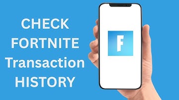 How To Check Fortnite Transaction History