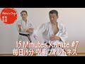 15 Minutes Karate #7  毎日15分 空手フィットネス 【Akita&#39;s Karate Video】   HD 1080p