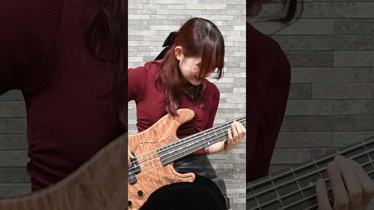 個性的な木色を持つモンキーポッドをトップモデル #fami #bass #shorts