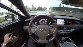 2018 Lexus LS 500 AWD - POV First Impressions (Binaural Audio)