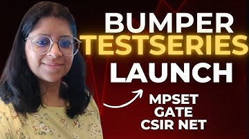MPSET + GATE 2026+ CSIR NET 2025 Test Series LAUNCHED — Don’t Miss This|BY VAISHALI MAAM
