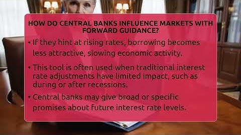 How Do Central Banks Influence Markets With Forward Guidance? - Inflation Insight Channel