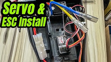 Tamiya Grasshopper 2 Servo & ESC Install | Beginner Build Series Part 2 Steps 6-8