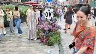 NYC LIVE Exploring L.E.A.F Flower Festival - Part 2 (June 13, 2021)