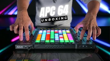 AKAI APC64 Ableton Live Controller UNBOXING!