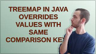 TreeMap in Java overrides values with same comparison keys