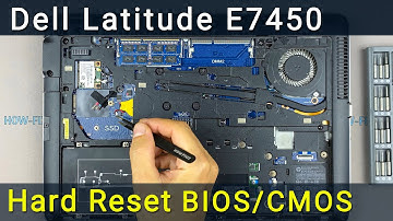 Dell Latitude E7450 Laptop BIOS Reset & CMOS Battery Replacement (Easy DIY)
