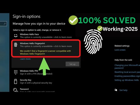 Video: Hoe stel ik biometrische gegevens in op Windows 10?