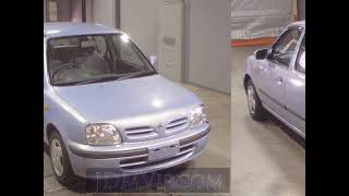 2001 NISSAN MARCH  ANK11 - Japanese Used Car For Sale Japan Auction Import