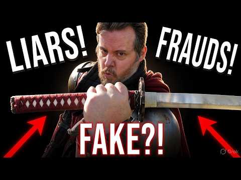 LIARS! We use FAKE katana? - ALL our tests are INVALID?!