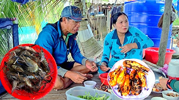 Đặc Sản Tôm Càng Xanh Cà Mau Nướng Ngon Tuyệt √ Vợ Chồng Trần Tú