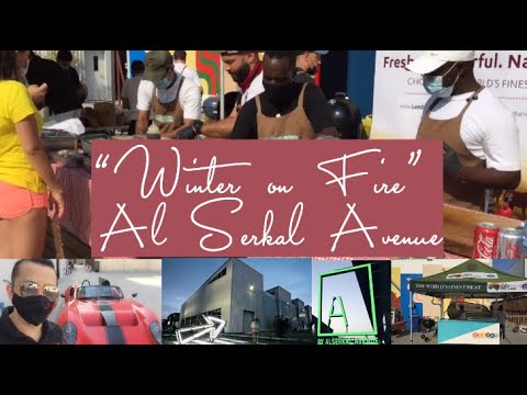 Winter On Fire Event🔥Al Serkal Avenue DUBAI – Join the Food & Fun Dec Dec 11th-12th Work Vlog #5