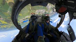 Onboard the SAAB 105 / SK60 - 