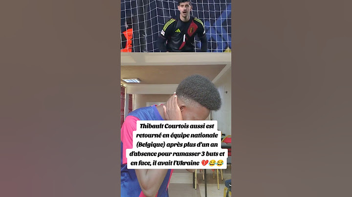 résumé du match Belgique avec Thibault Courtois en sélection #thibautcourtois #barca #football #lol