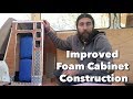 Foam Cabinets Part 1: Improvements on Building Foam Cabinets for Camper Van
