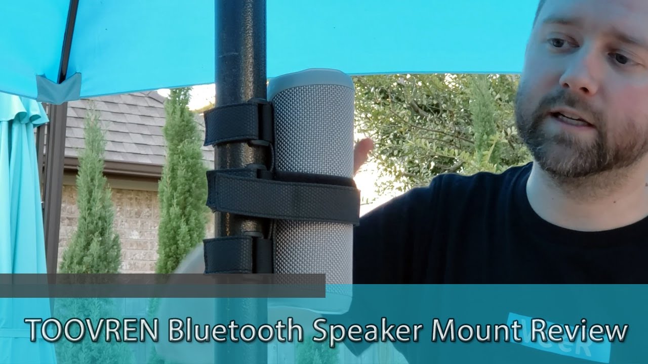 MOUNT PORTABLE SPEAKERS Toovren Speaker Mount Review YouTube