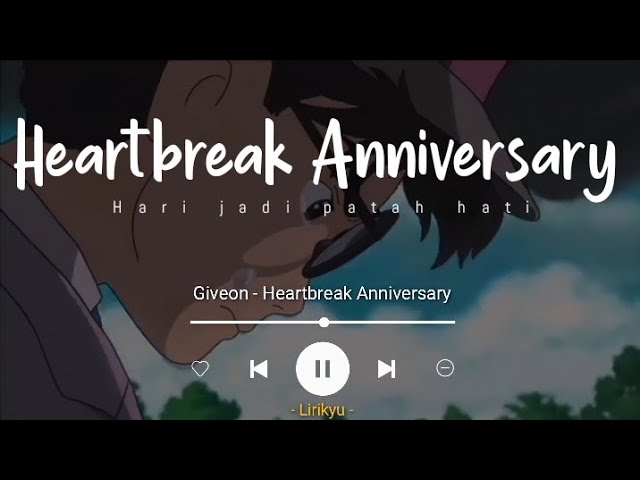 Heartbreak Anniversary Giveon Slowed Lyrics Terjemahan Indonesia The Day That I Met You Youtube