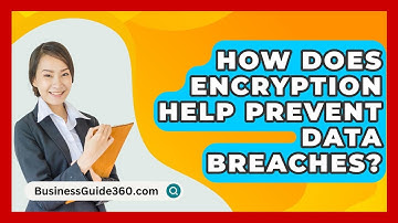 How Does Encryption Help Prevent Data Breaches? - BusinessGuide360.com