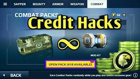 MODERN COMBAT 5 CREDIT HACKS ANDROID AND IOS