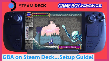 Game Boy Advance on Steam Deck! mGBA EmuDeck Tutorial and Setup Guide via RetroArch!