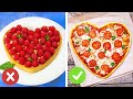 Pizza de corazón para expresar tus sentimientos. BOCADILLOS Y TRUCOS PARA EL DÍA DE SAN VALENTÍN