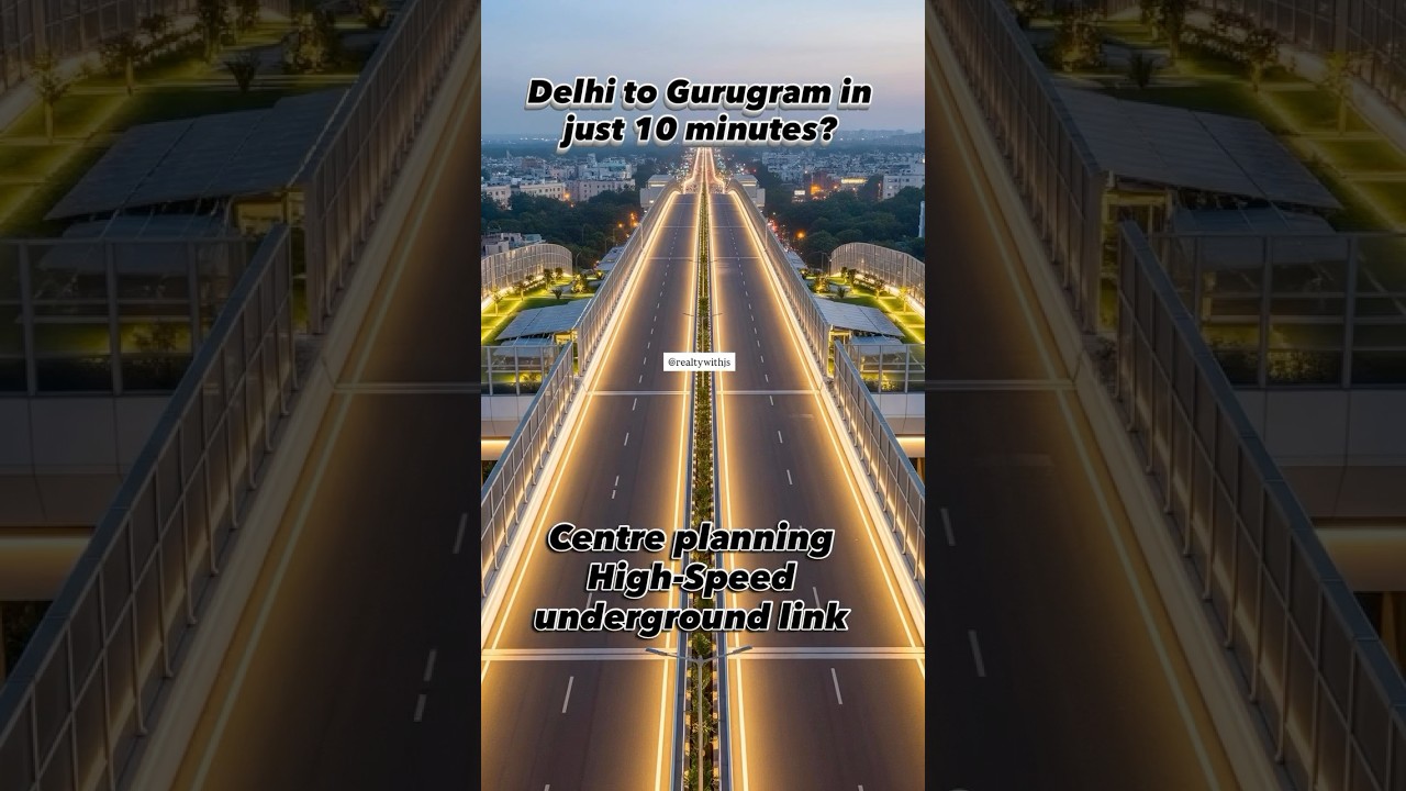 Delhi to Gurgaon Tunnel | Nitin Gadkari | Breaking News 