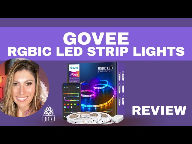 Govee 65.6ft RGBIC LED Strip Lights, Color Changing LED Lights