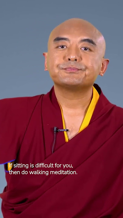 'Meditate in the morning, on your bed' - Mingyur Rinpoche