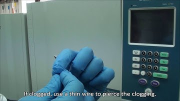 [YL6500 GC Maintenance] How to Check FID Jet Clogging