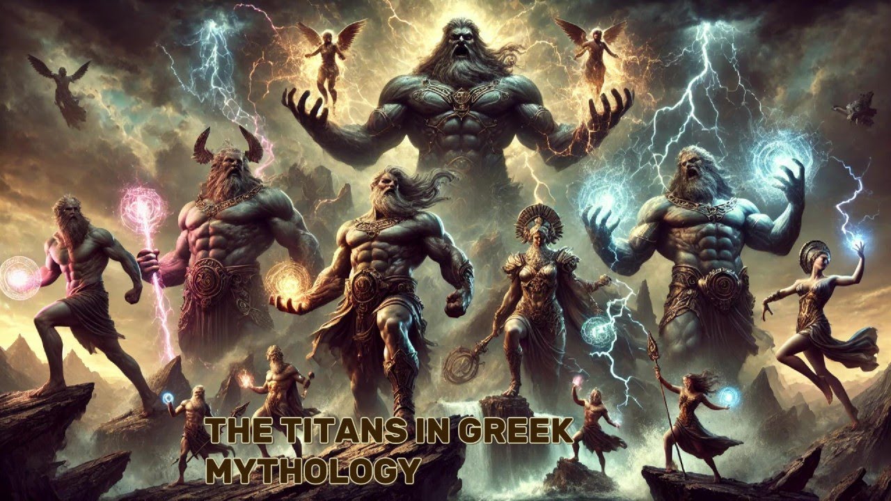 The Titans in the Greek Mythology - YouTube