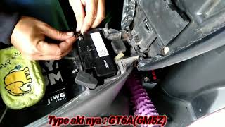 #UNBOXING Aki Motor Yamaha Mio Sporty Motobatt MTX5AL (Aki Kering)