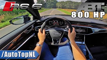 800HP AUDI RS6 C8 ABT "JOHANN ABT EDITION" 1 of 64 POV by AutoTopNL