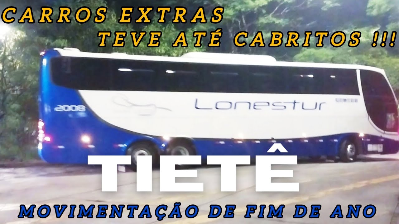 Terminal rodoviário do tiete movimentação de virada de ano 