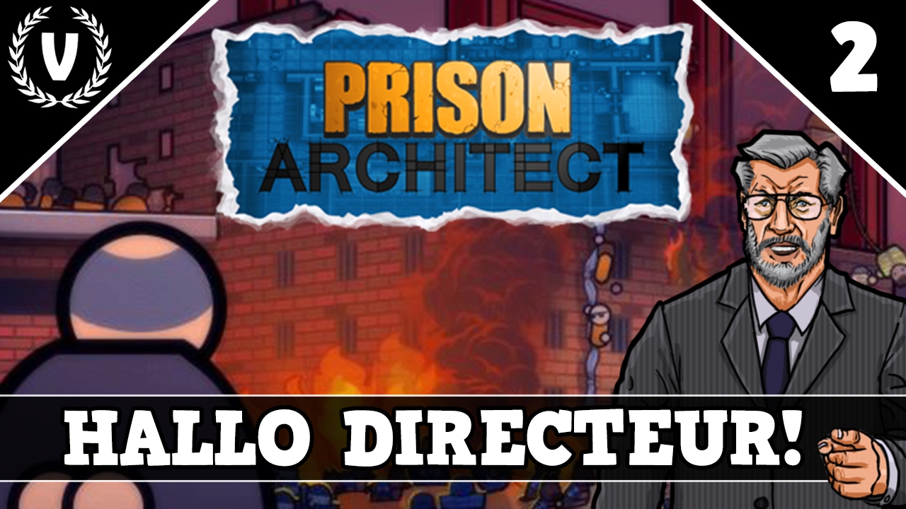"HALLO DIRECTEUR!" - Prison Architect - Aflevering 2 - YouTube