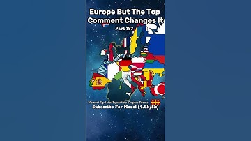 Europe But The Top Comment Changes It #map #mapping #viral #video #shorts #short #shortvideo #fyp