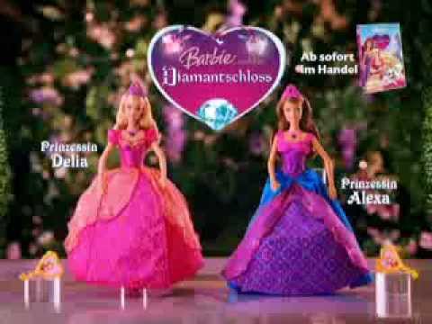 Barbie Diamond Castle Doll Commercial German